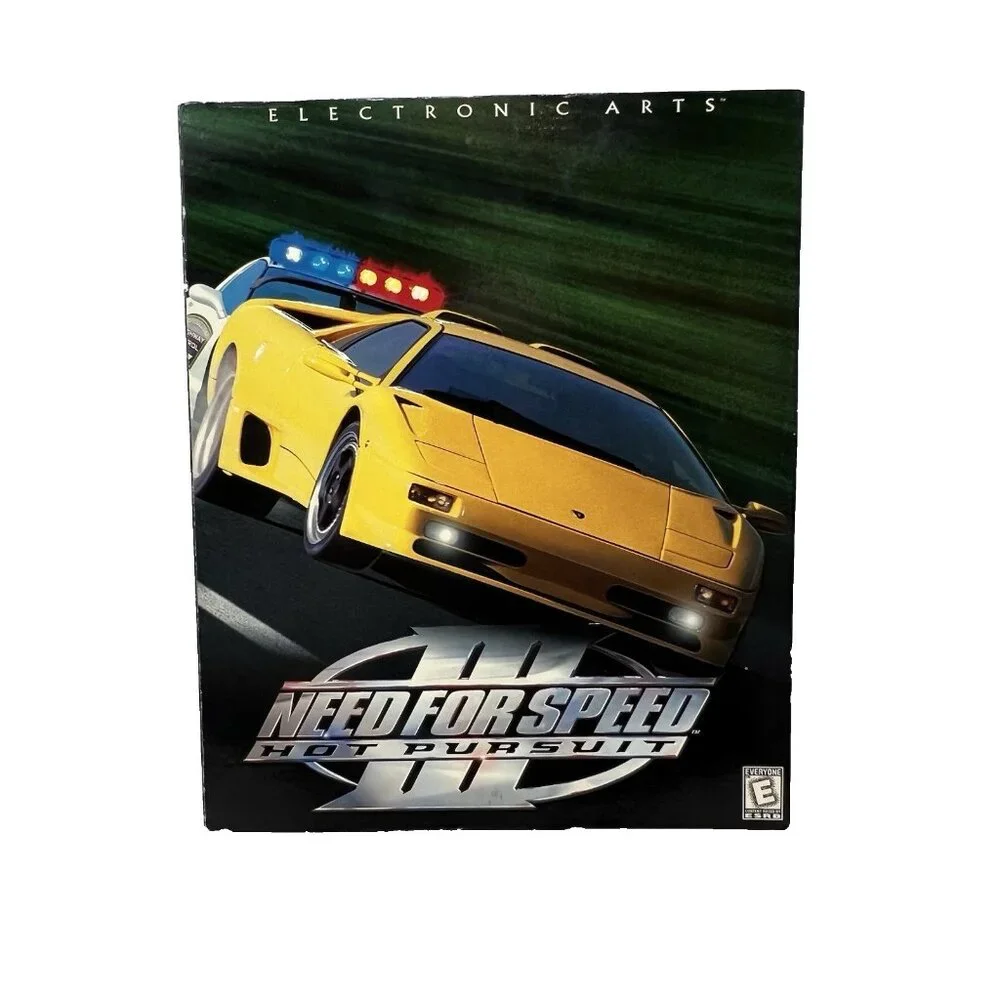 Need for Speed III: Hot Pursuit PC 1998 Big Box Vintage Complete EA Sports Rare